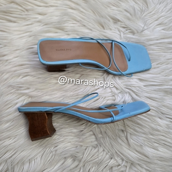 Rejina Pyo Wave Harley Sandal in Jewel Blue - Picture 2 of 11